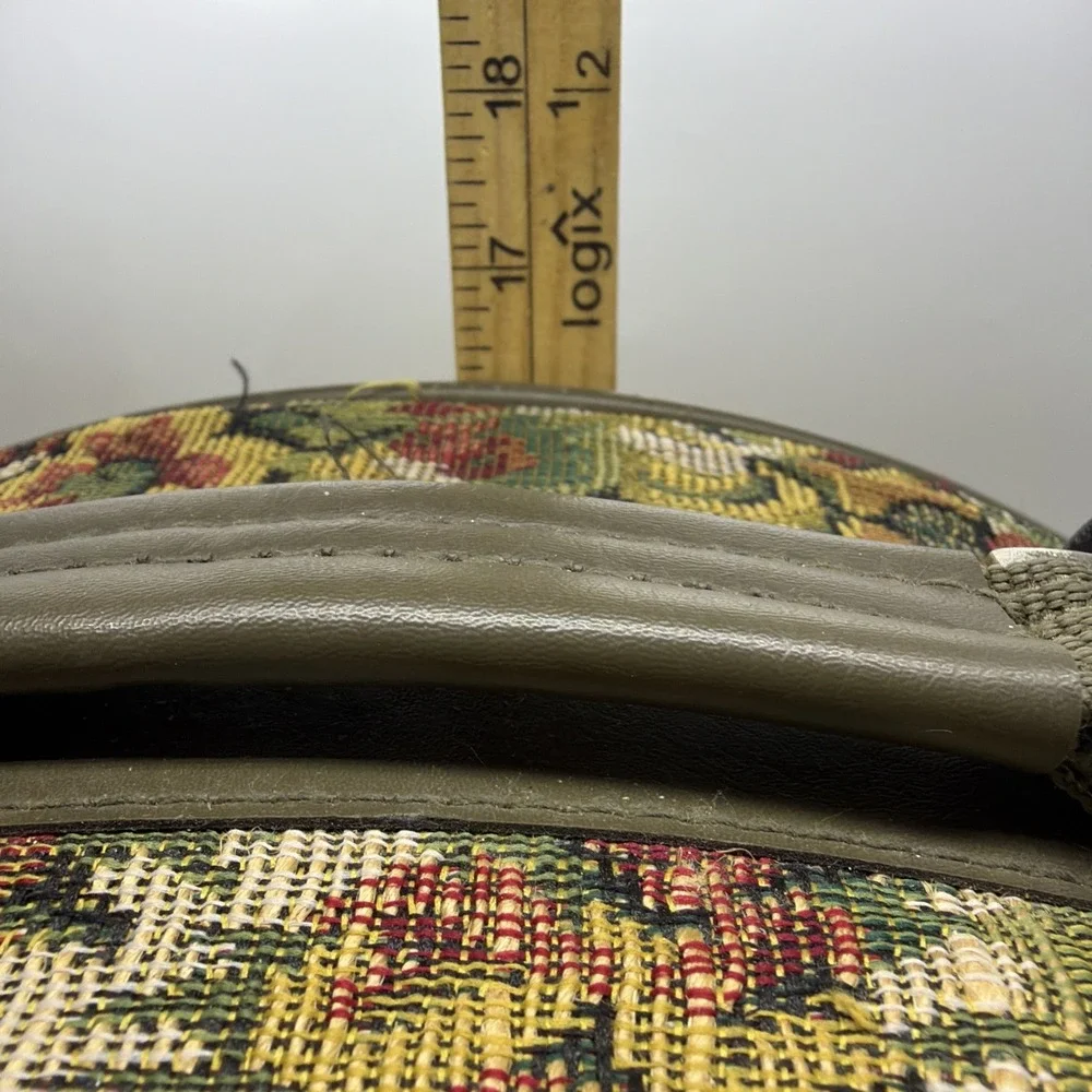 Vintage Firenze Floral Tapestry Garment Bag